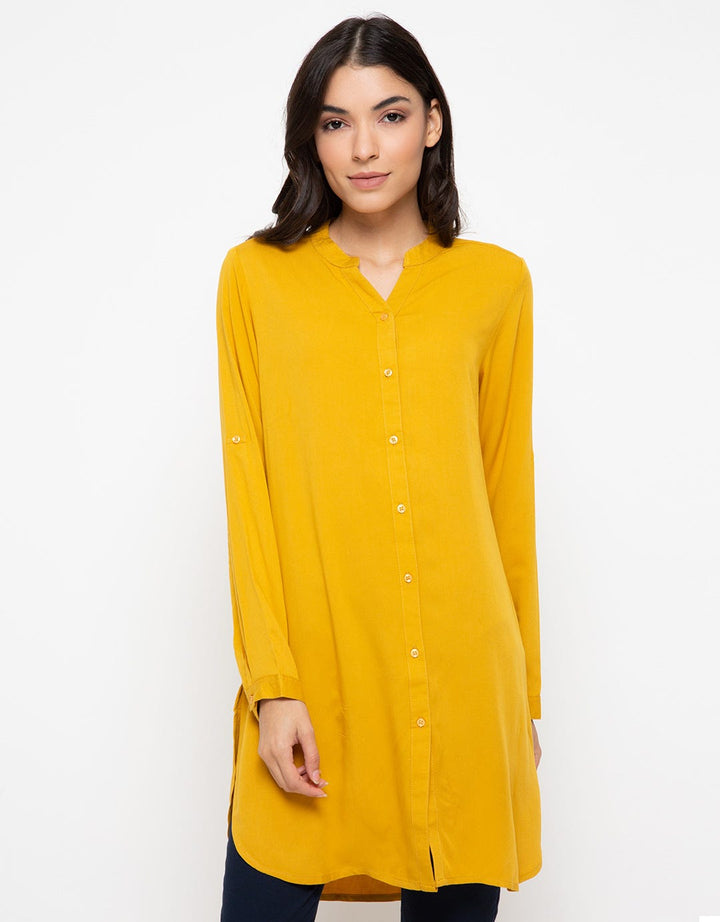 St. Yves Rayon With Skuder Kemeja Wanita