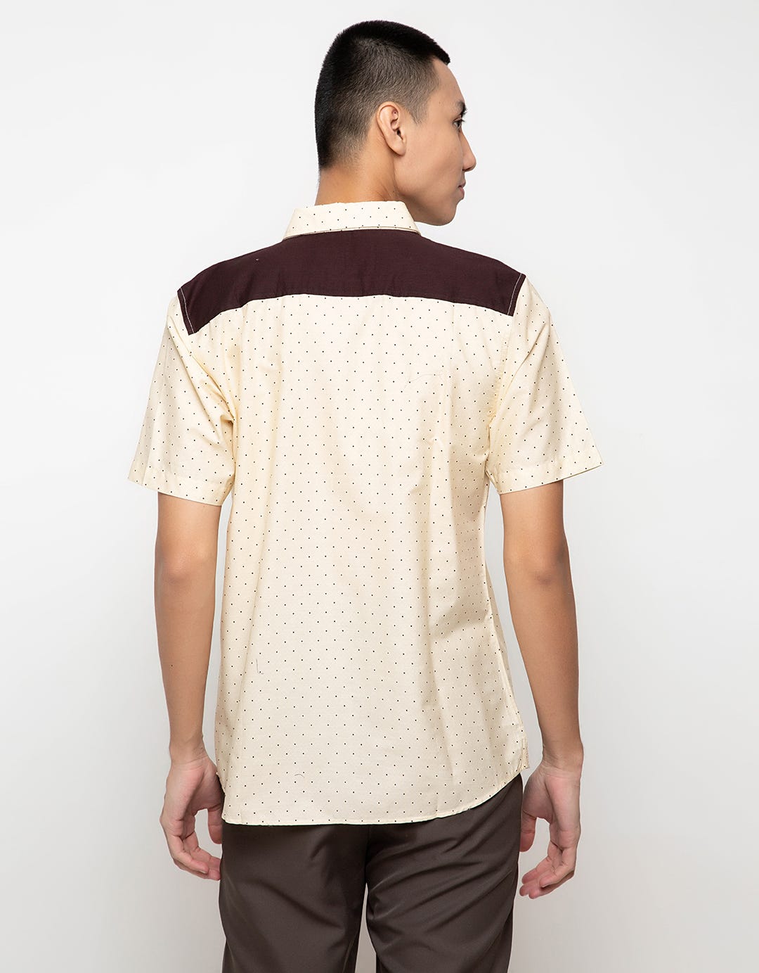 Red Cliff Kemeja Lengan Pendek Motif 6B0115AT -