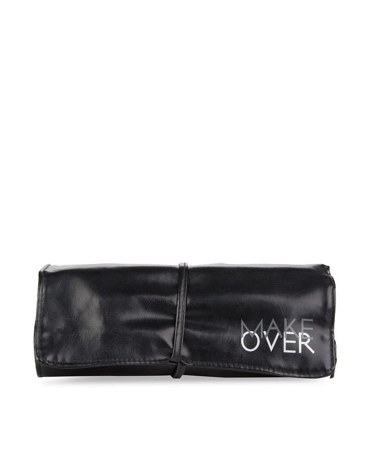 MAKE OVER 20 pcs brush set (leather bag)
