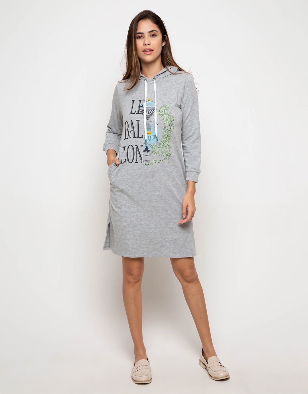 Minimal Larkin Hoodie Dress