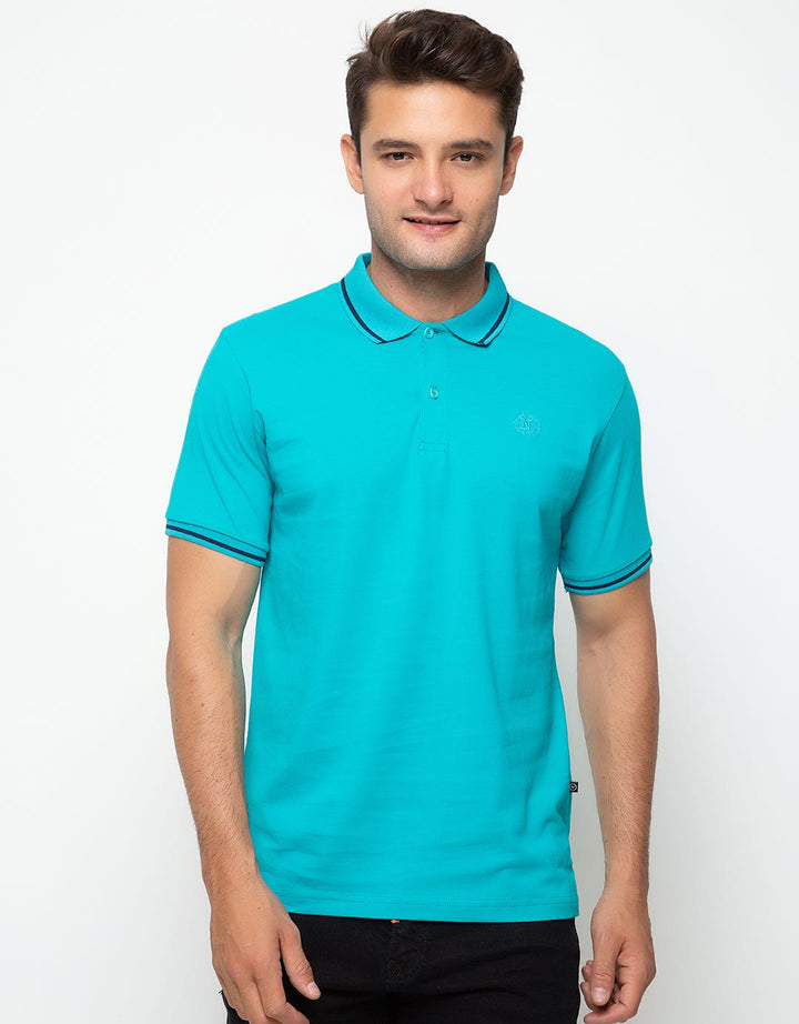 Nevada Single Jersey 20'S Enzim Kaos Polo Pria