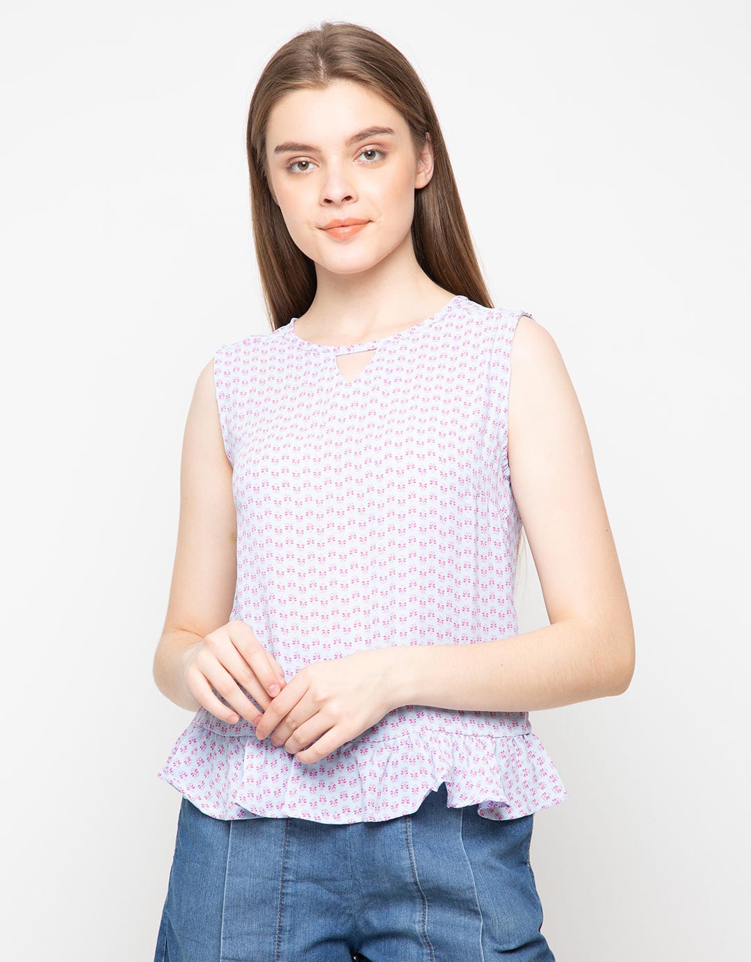 Ninety Degrees Gwen Sleeveless Shirt