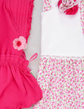 Banana Muslim Dress Floral Cherry Gamis