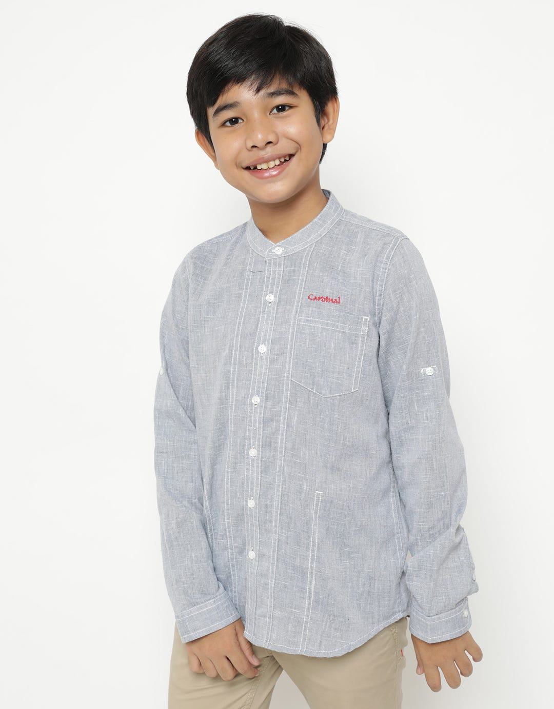 Cardinal Kids Boy Long Sleeve Koko Shirt