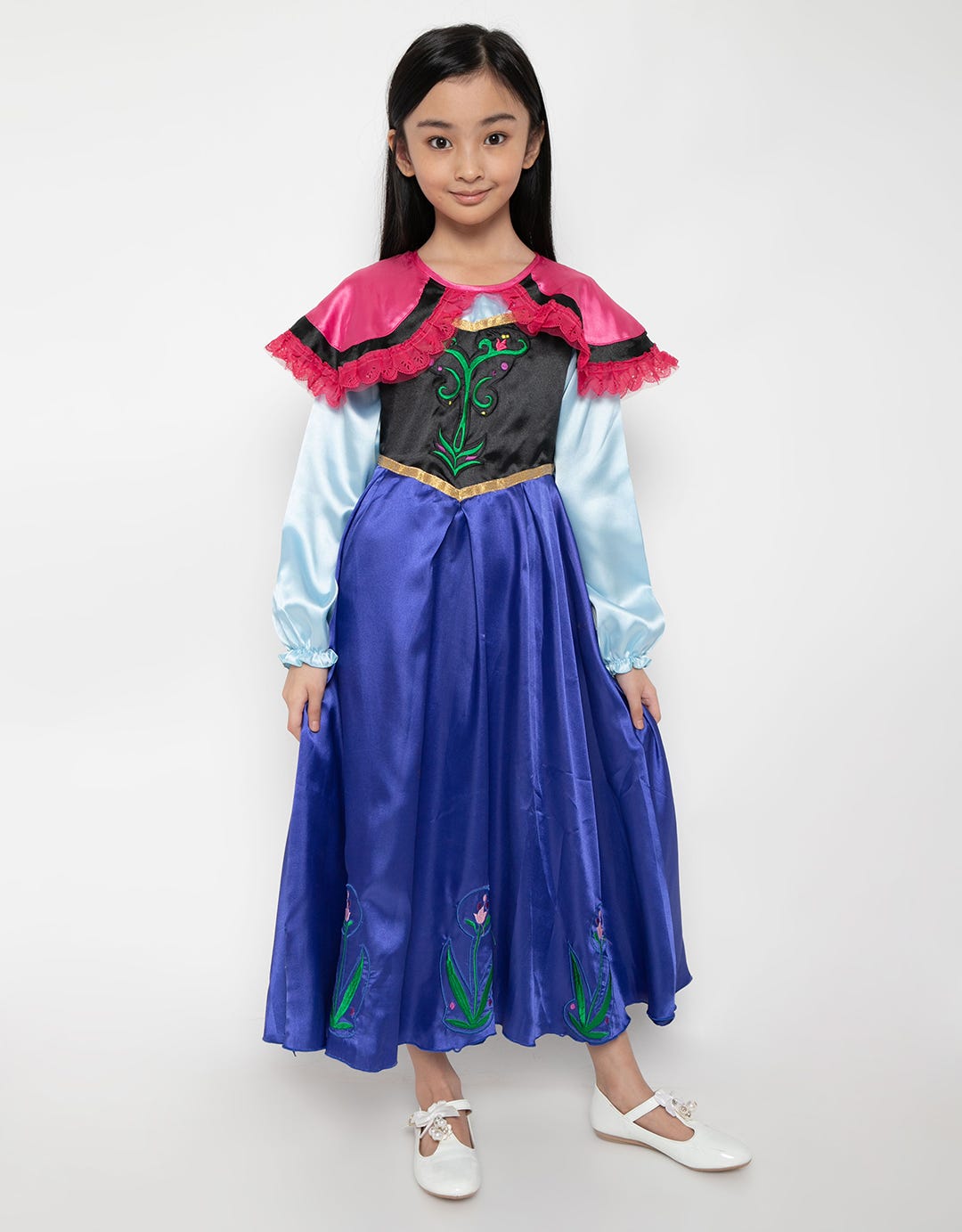 Princessa Flami Mini Cape Dress