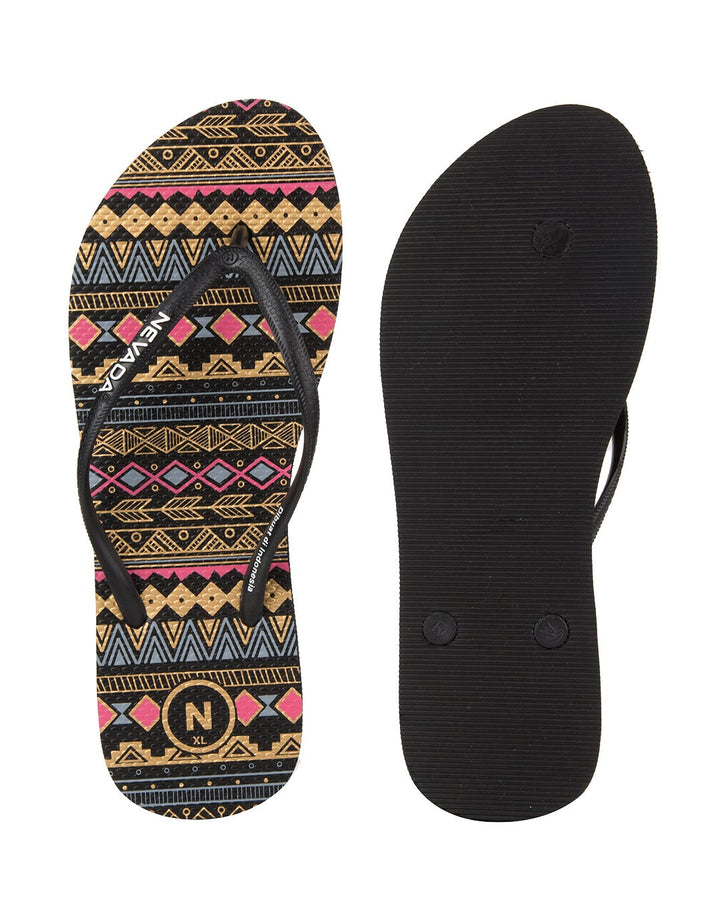 Nevada Flip Flops Tribal Seam