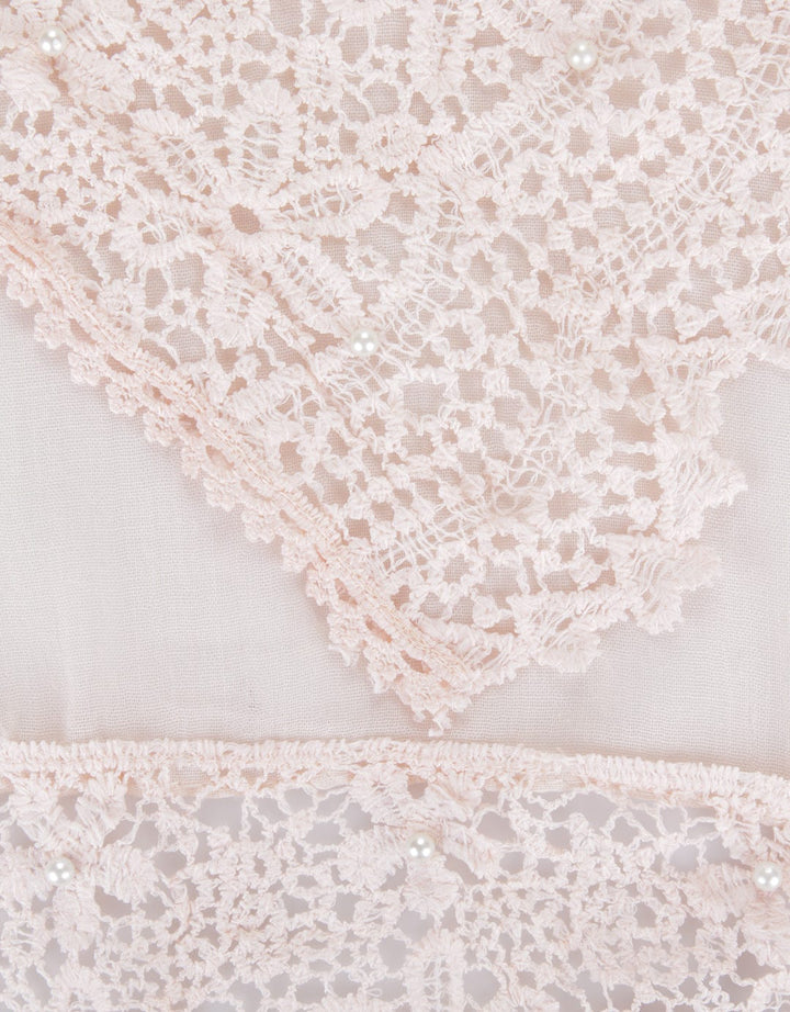 Hijabku Pashmina Detail Renda Pinggir