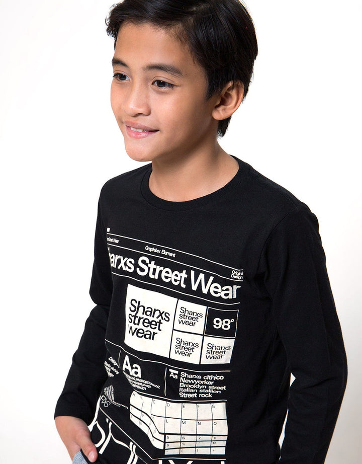 Shark Kids Vector Series Tshirt Anak
