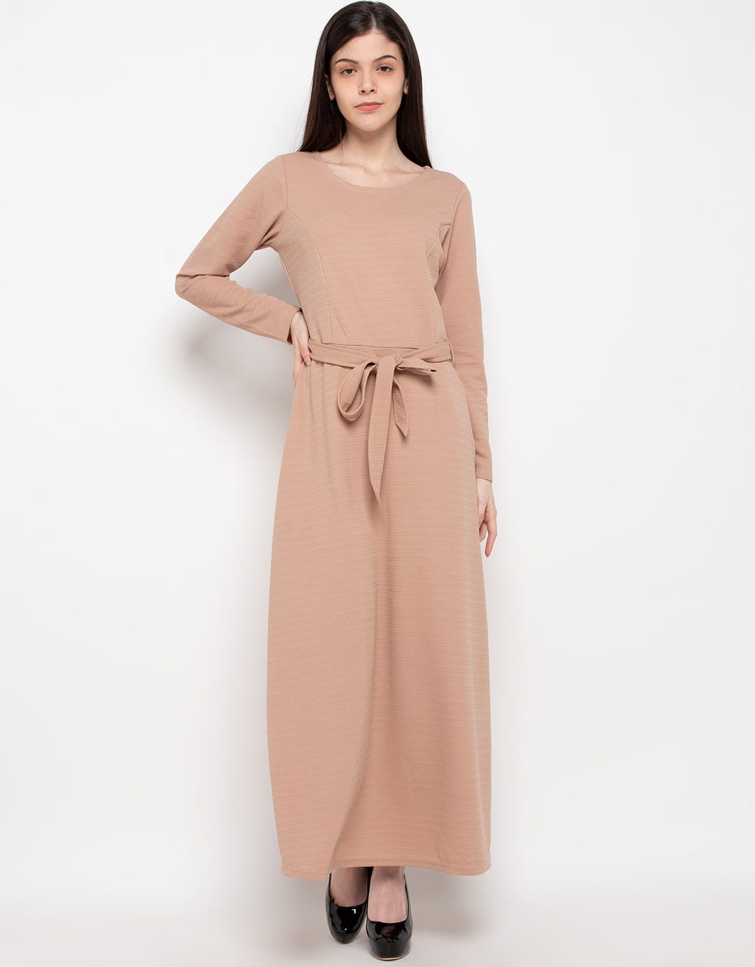 Simplicity Textured Maxi Dress 37Pk1Kk0L2003