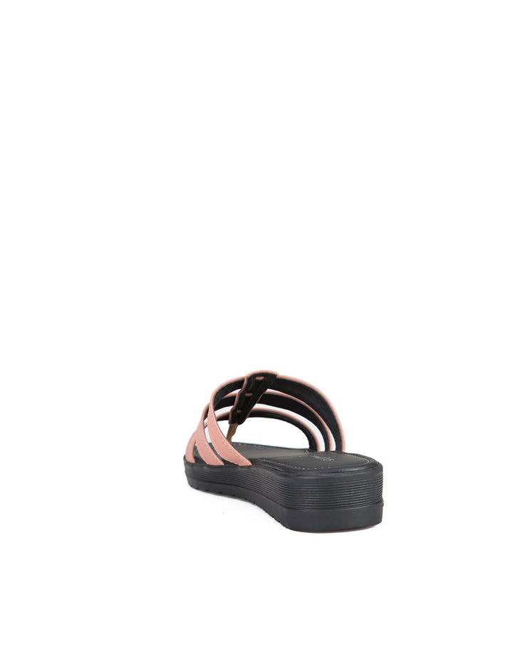St Yves Slipper Sandals Triple Strap Dd18