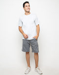T Zone Pocket Basic Tee Tone On Tone