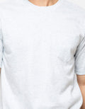 T Zone Pocket Basic Tee Tone On Tone
