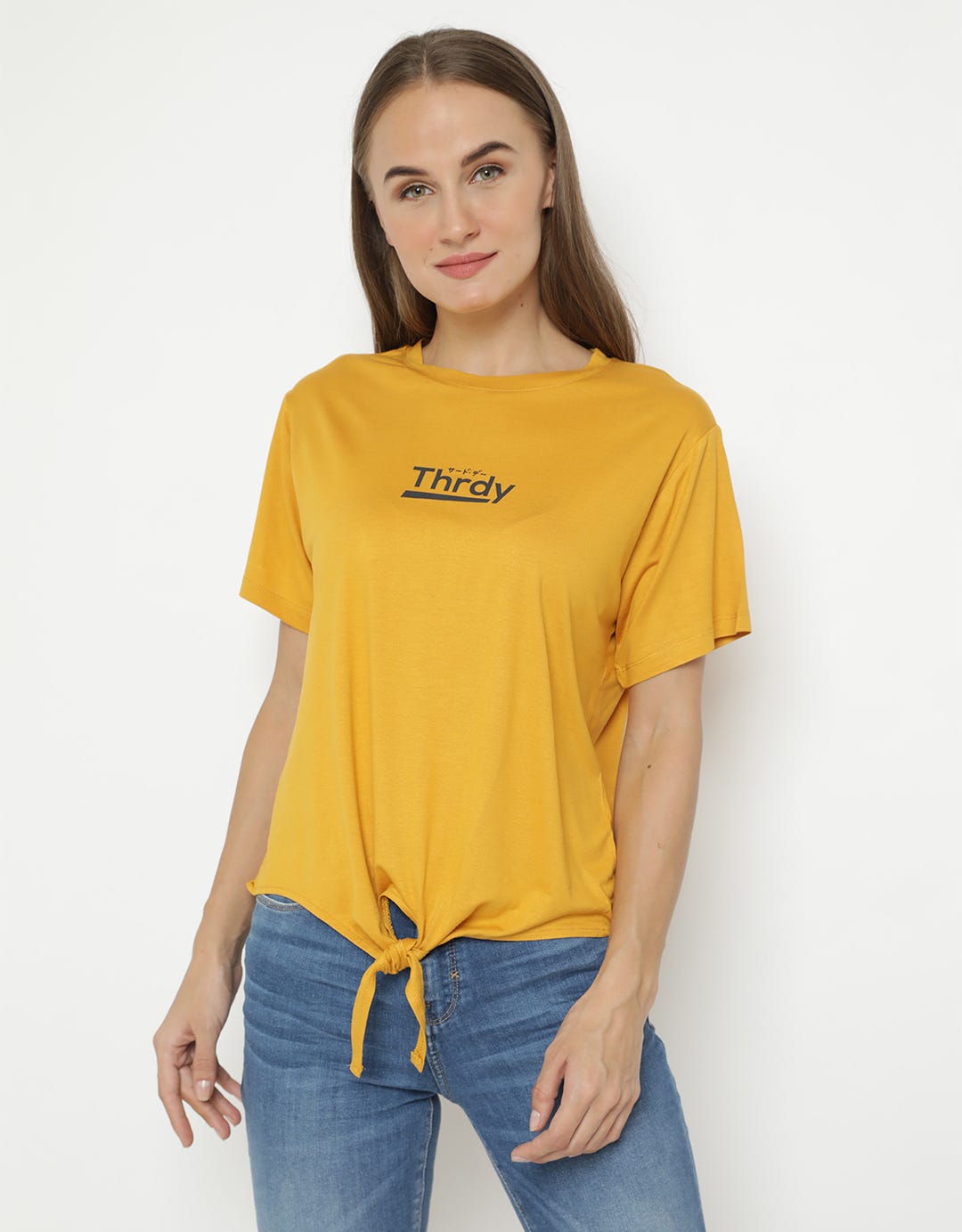 Third Day Co Ck Crop Not Thrdy Kaos Casual Wanita Ltc97
