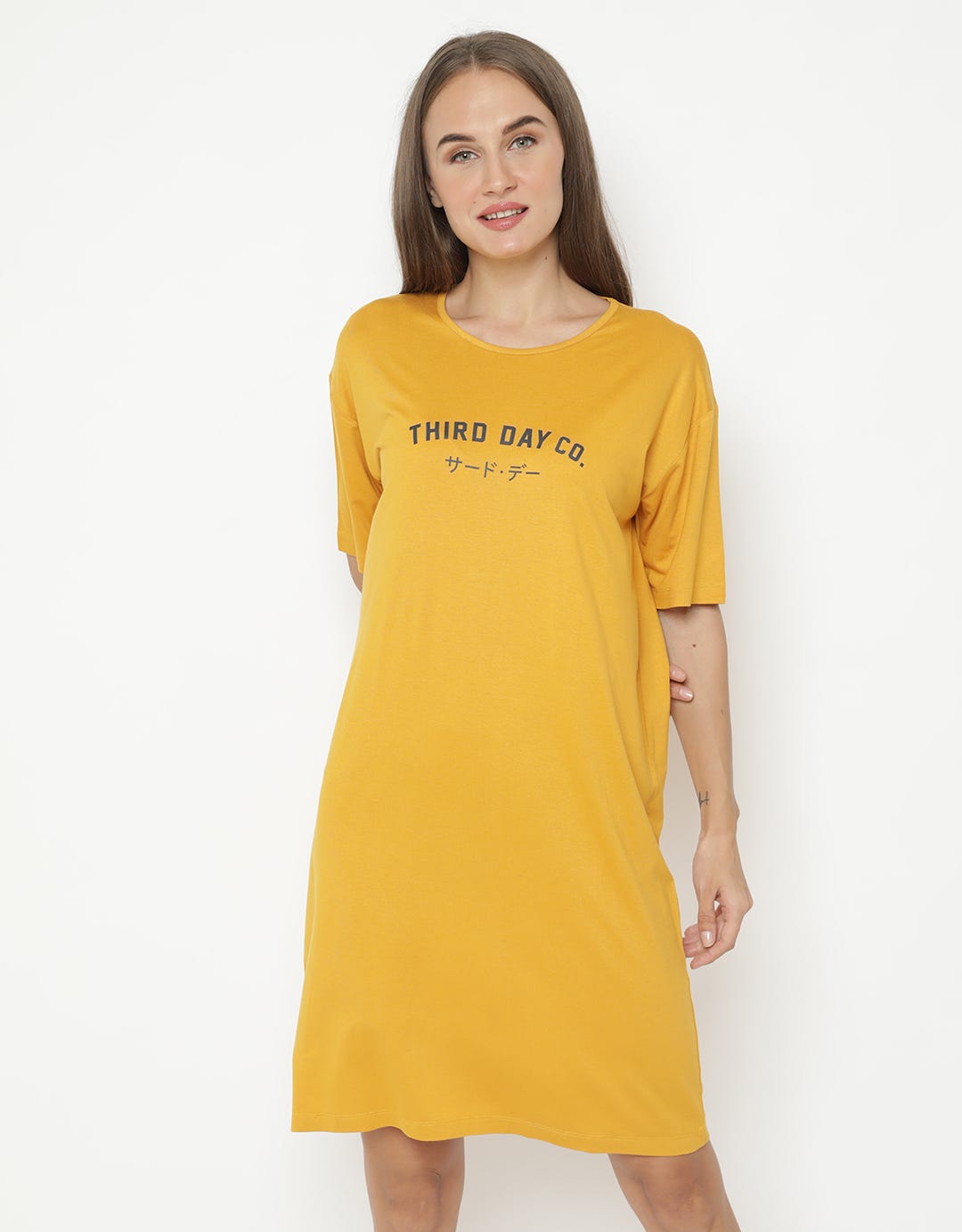 Third Day Co Ld Tdco Long Dress Wanita Ltc98