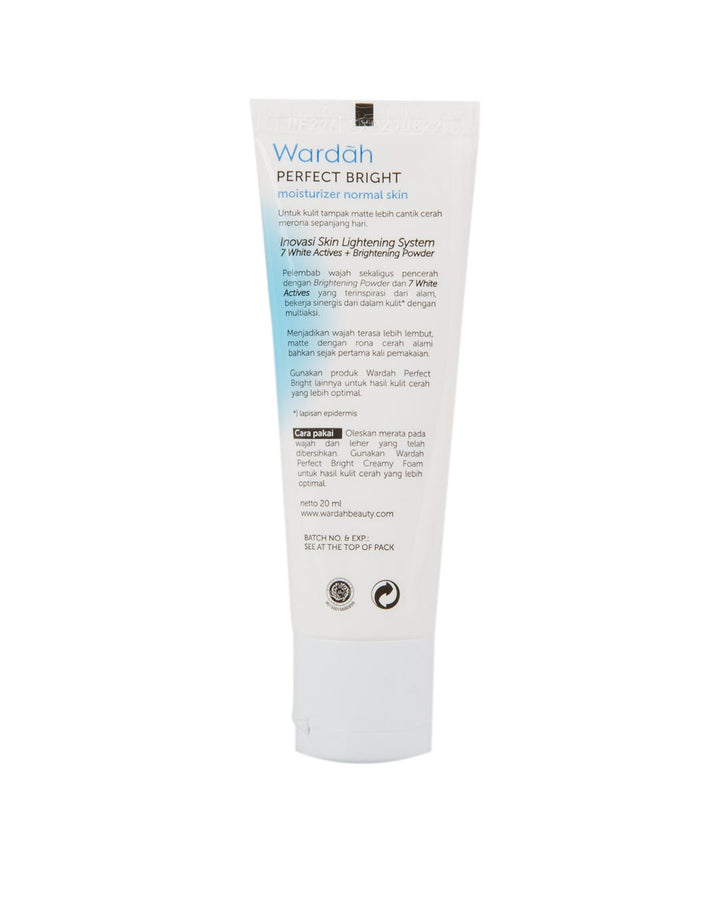 Wardah Perfect Bright Moisturizer Normal Skin 20 ml
