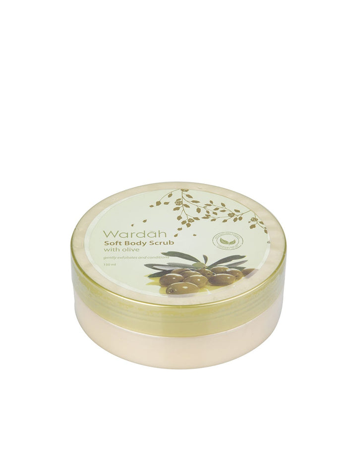 Wardah Soft Body Scrub With Olive 150 ml