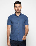 Izzue Stand Up Collar Men's Shirt