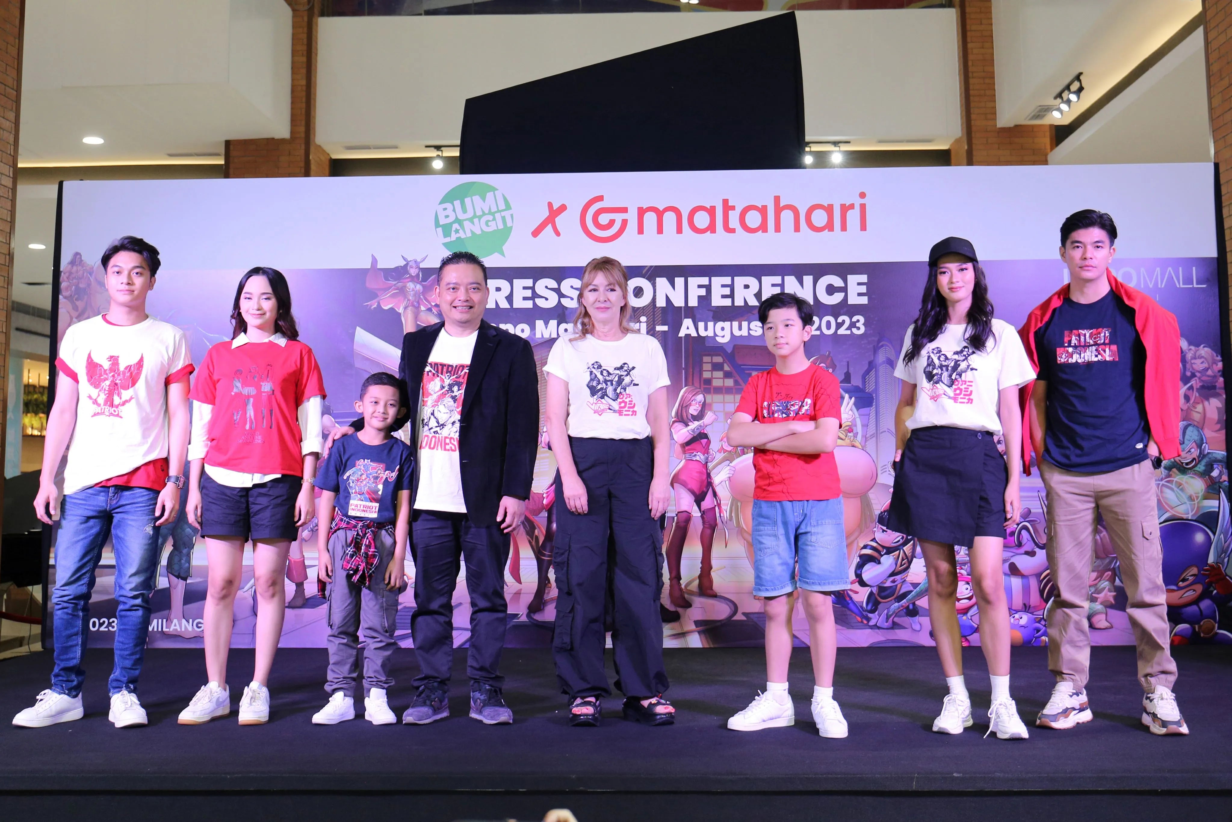 Matahari Berkolaborasi dengan Bumilangit Persembahkan Koleksi Fesyen Superhero Lokal di Seluruh Indonesia
