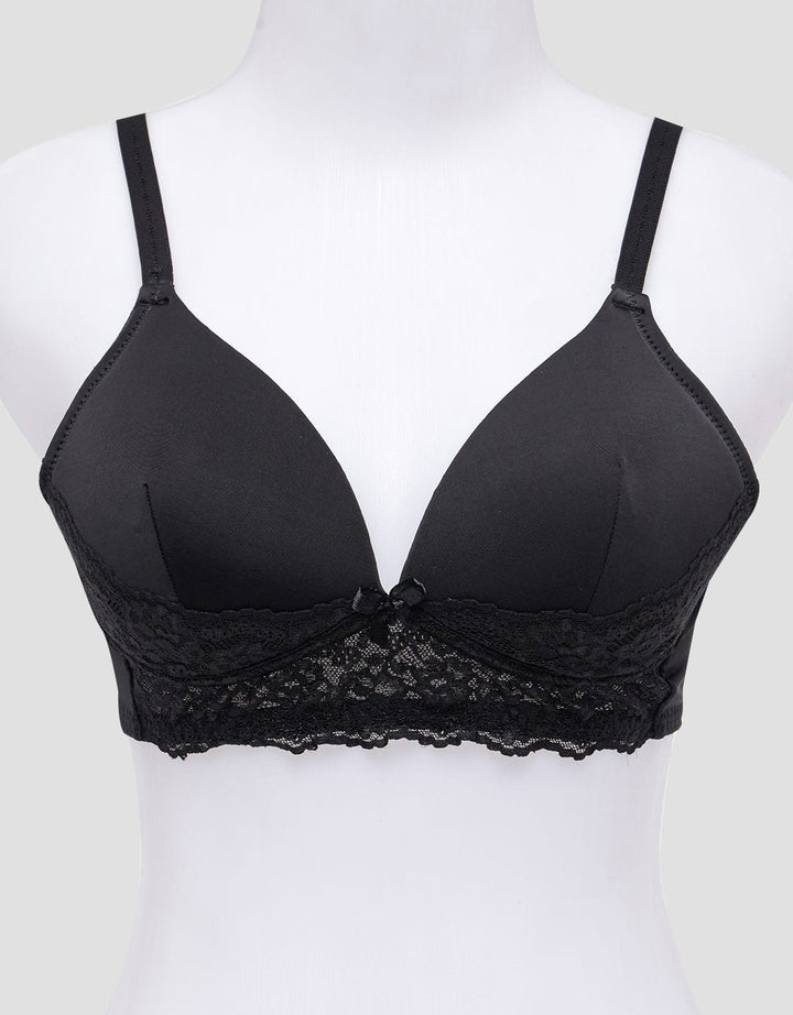 St. Yves Non Push Up Regular Bra Non Wired Lace Wanita