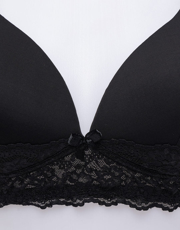 St. Yves Non Push Up Regular Bra Non Wired Lace Wanita