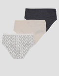 St. Yves Midi Print Women's Panties Pack
