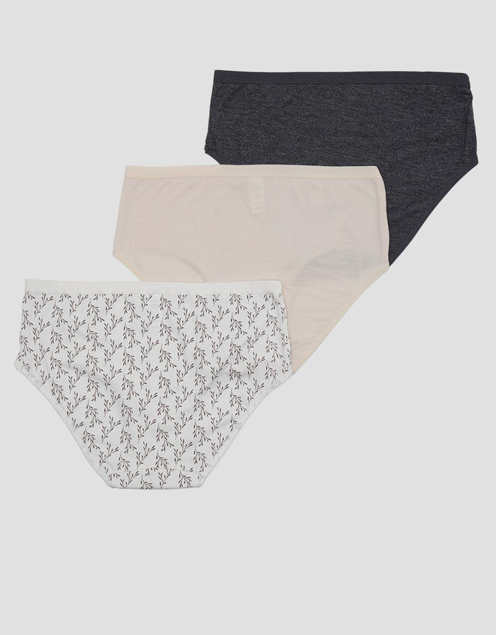 St. Yves Midi Print Women's Panties Pack