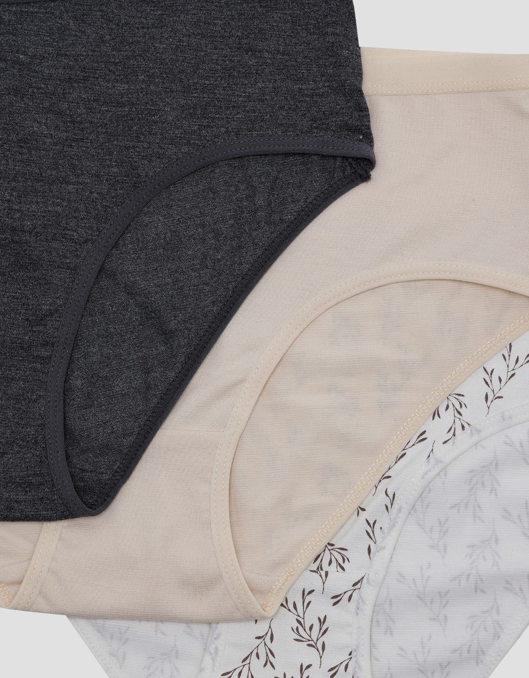St. Yves Midi Print Women's Panties Pack