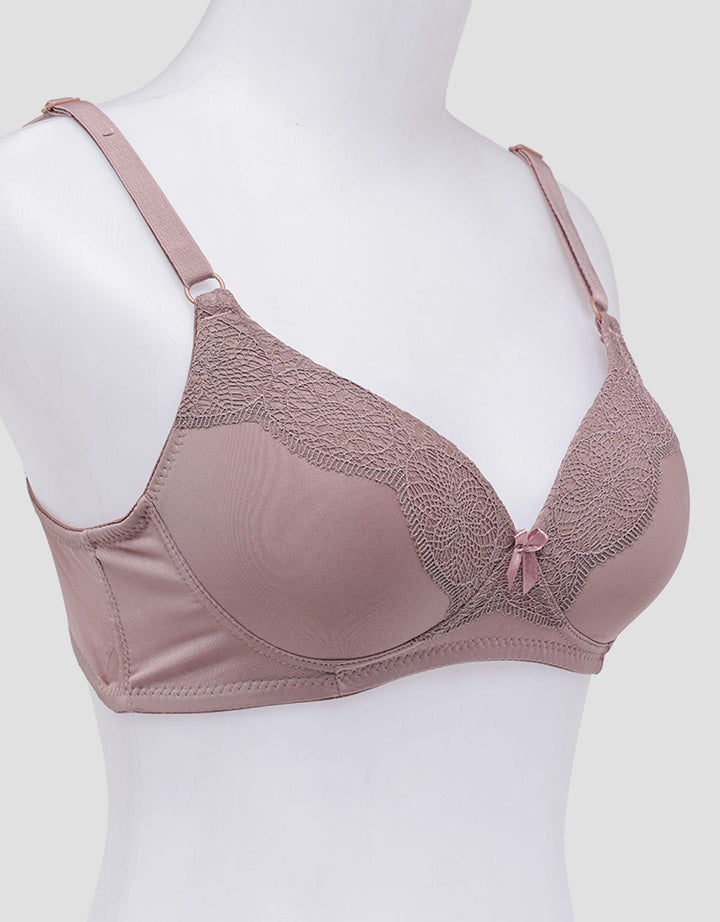 St. Yves Non Push Up Regular Bra Wired Lace