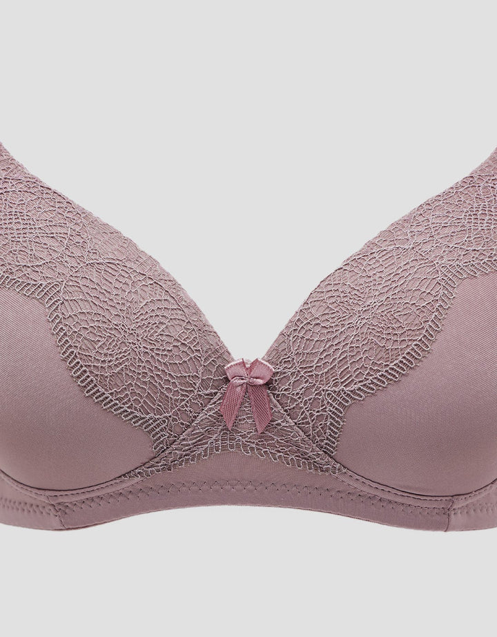 St. Yves Non Push Up Regular Bra Wired Lace