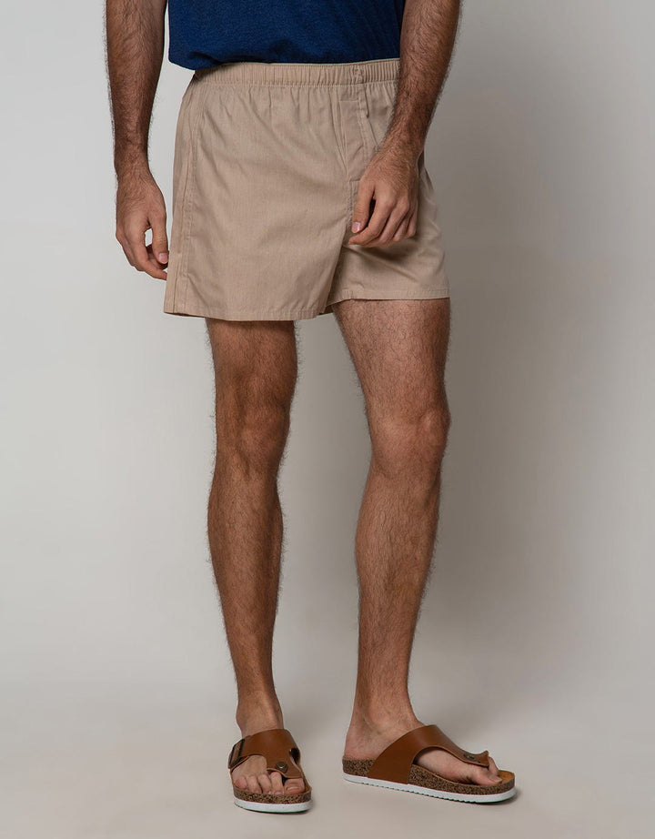 Cole Woven Solid Boxer Men