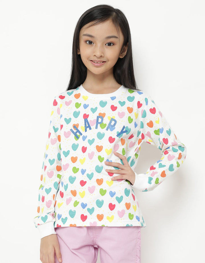 Kindergarten LS F/P LOVE HAPPY