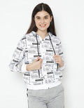 JACKET HOODIE KNIT W
