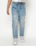 LONG DENIM REG RIB N