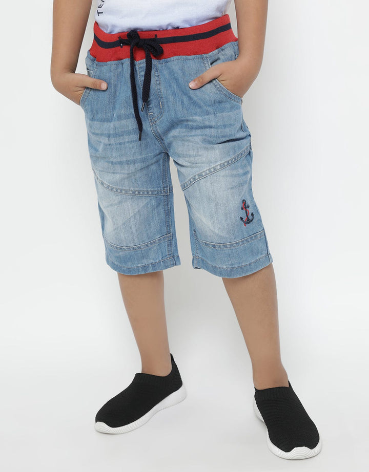 CROP DENIM EMBROIDERY JA