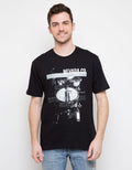 Nevada Short Sleeve T-Shirt Round Neck Regular Print Drum