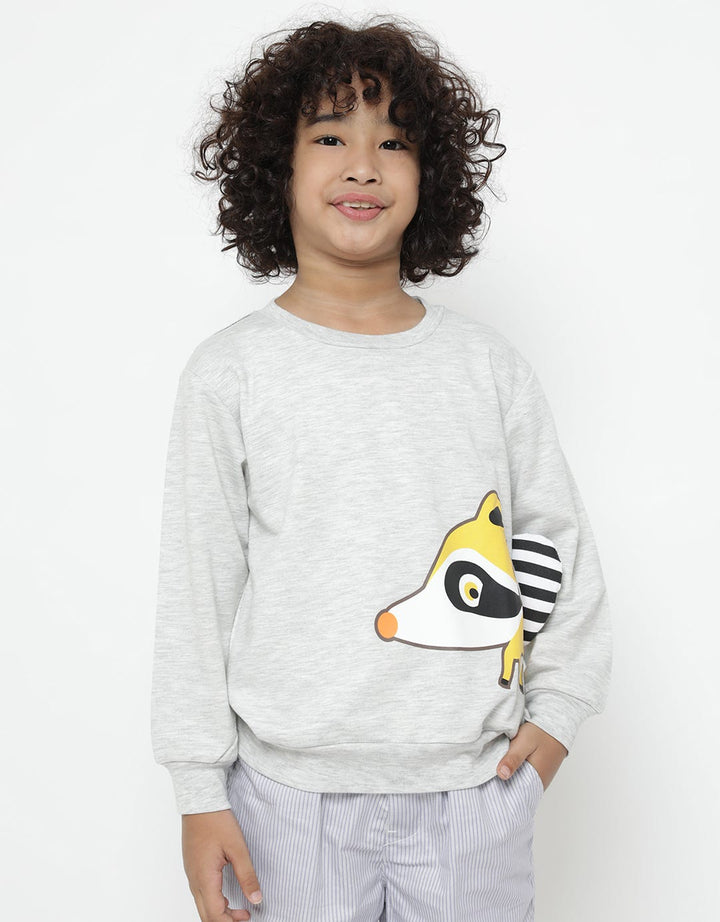 LS SWEATER RACOON BU