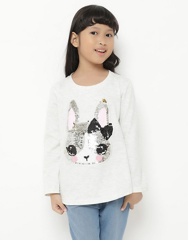 LS SEQUIN BUNNY