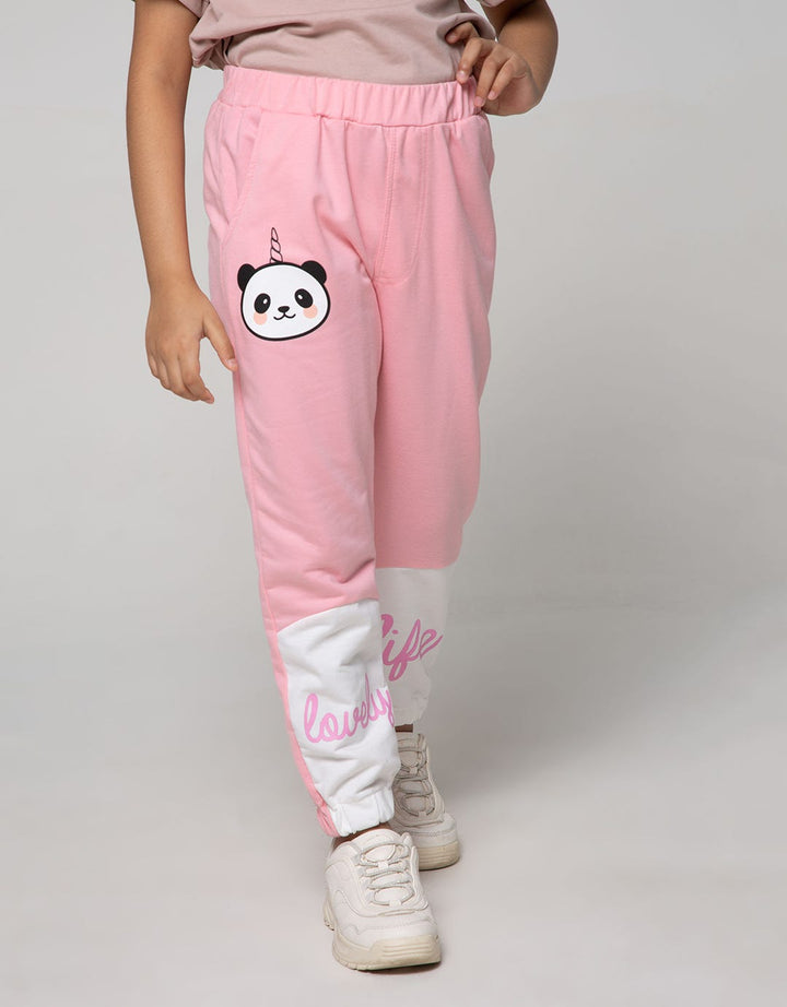 Aero Happy Panda Girls Leggings Pants