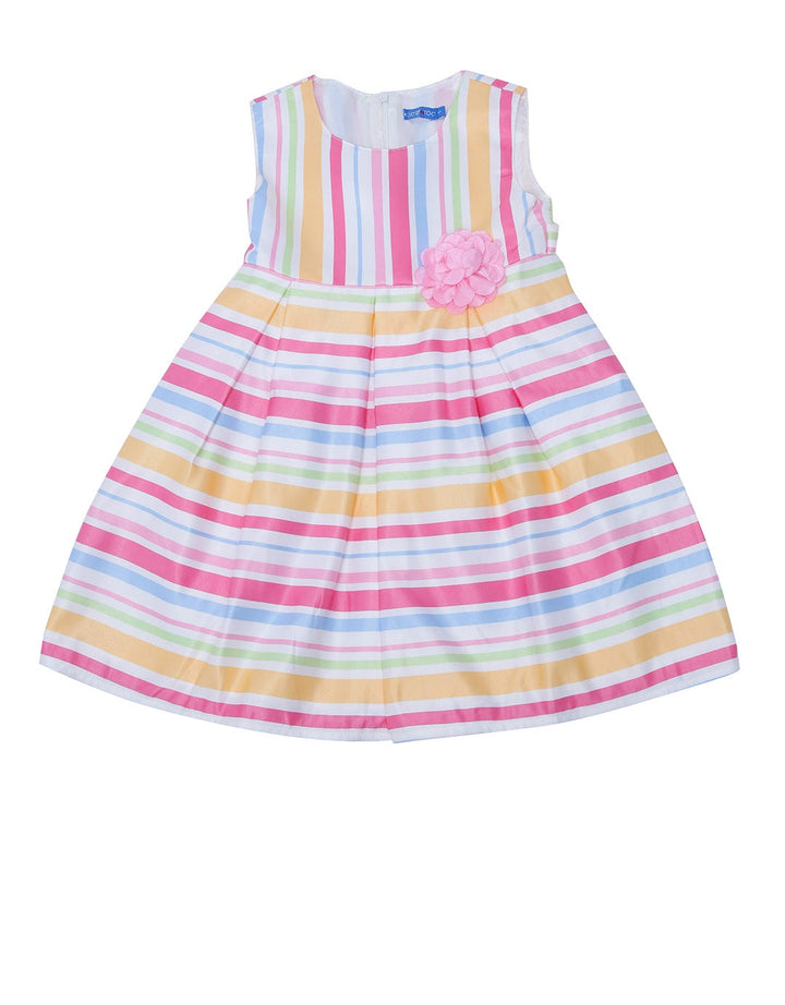 SS MIDI DRESS STRIPE