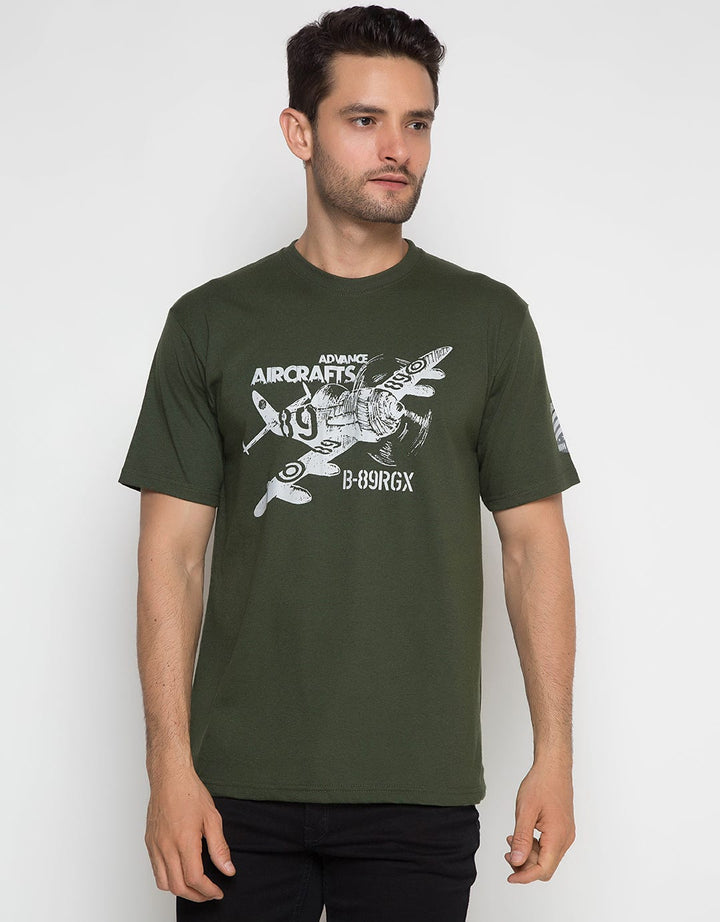 SS T-SHIRT PRINT MIL