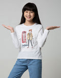 LS T-SHIRT GIRLS LON