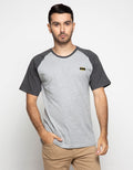 T Zone Batman Kaos Raglan Logo