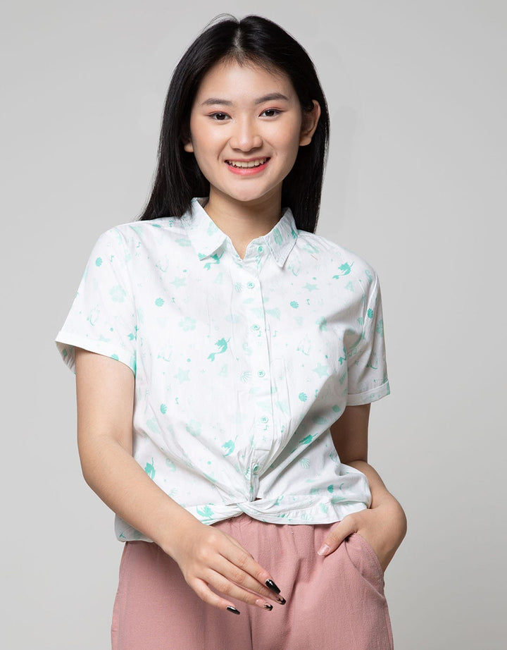 SS SHIRT TOP WOVEN