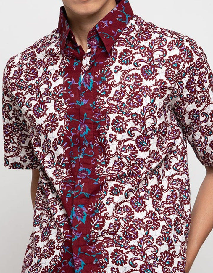 Adikusuma Hem Batik Katun Kembang Kenikir 542306127