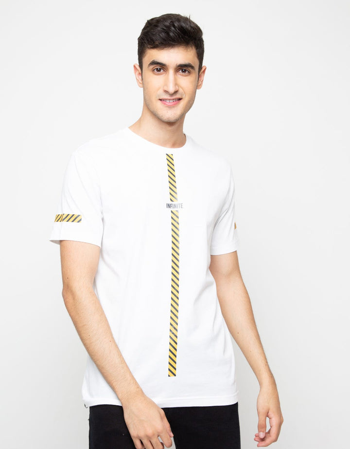 Ocean Pacific Men T-Shirt Multi Stripe Print