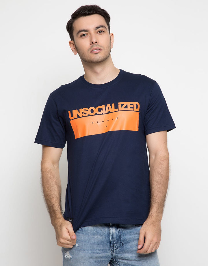Peoples T-Shirt Unsocialized Orange