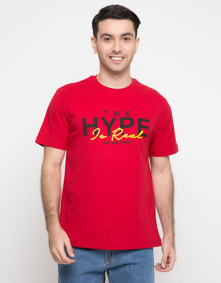 GAB'S Tshirt Print The Hype Is Real