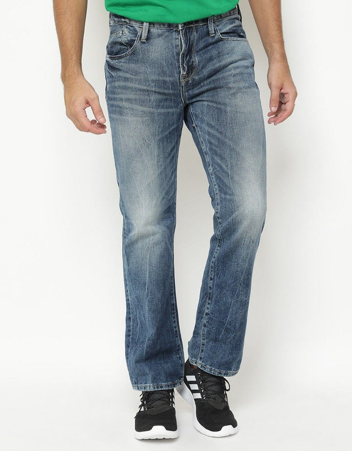 Watchout Jeans Long Pants - Dark Denim