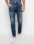 Watchout Jean's Washed Denim Men's Pants