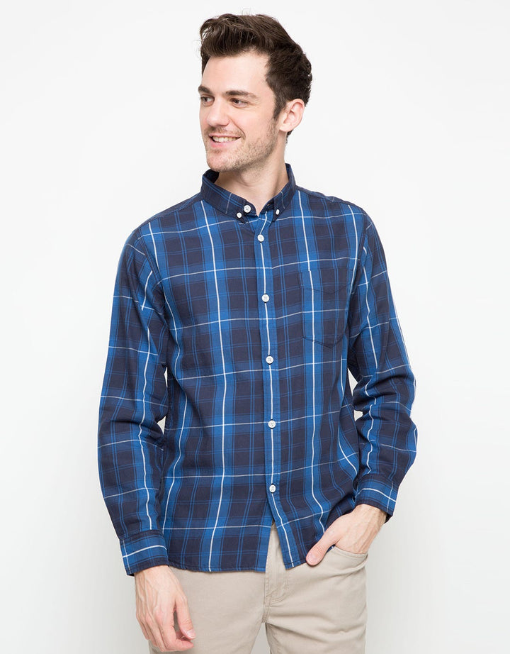 GAB'S Checkers Print Shirt